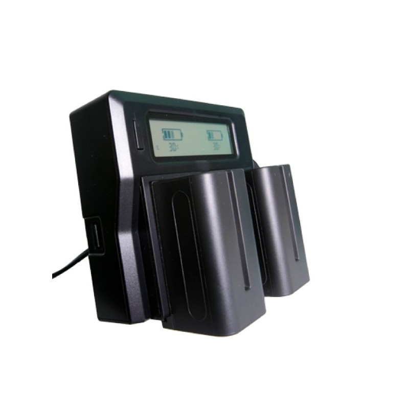 PROLUX 2 BATER&Iacute;AS PLF-750 + CARGADOR DUAL LED-BATER&Iacute;AS Y CARGADORES-Apodax