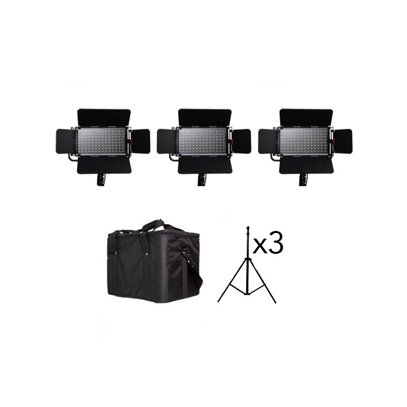 PACK 3 PROLUX PLX-Bi600-PANELES LED -Apodax