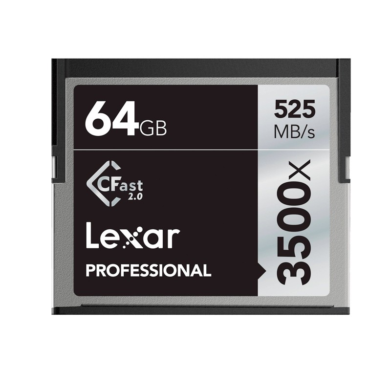 Lexar CFAST 2.0 64GB 3500x-TARJETAS DE MEMORIA-Apodax