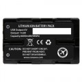 CoreSWX 98wh 14.8v, 6600mah HDV Battery w/ 4 LED Gauge with PowerTap and USB