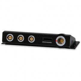 CoreSWX EVO Power Distribution Module - Three 2-pin Lemo 12v, 1 USB, 1 6-pin Lemo DC-in