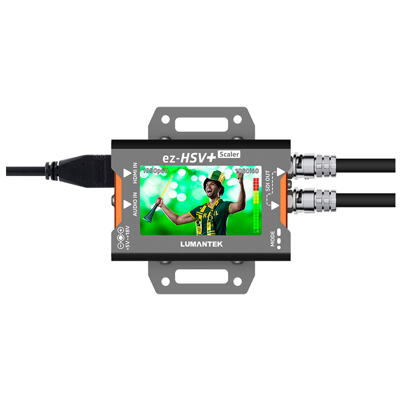 Lumantek ez-HSV+ Convertidor HDMI a SDI con pantalla-CONVERSORES -Apodax