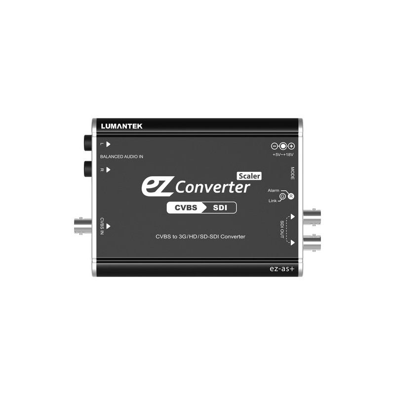 Lumantek ez-AS+ Convertidor CVBS a 3G/HS/SD-SDI con escalador-CONVERSORES -Apodax