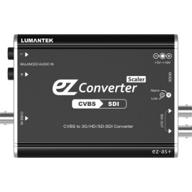 Lumantek ez-AS+ Convertidor CVBS a 3G/HS/SD-SDI con escalador