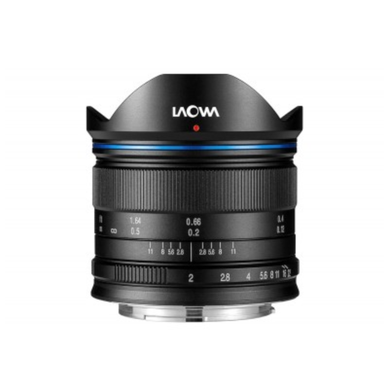 Laowa 7,5mm F2 MFT noir - lightweight (pour DJI Inspire avec nacelle X5)-&Oacute;PTICAS FIJAS FOTO-Apodax