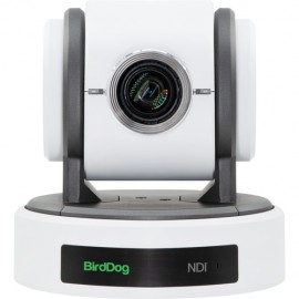 BirdDog Eyes P100 1080P full NDI PTZ Camera with SDI (White)