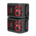 SWIT KA-M20S Batería Dual Pocket V-Mount Hot Swap Plate
