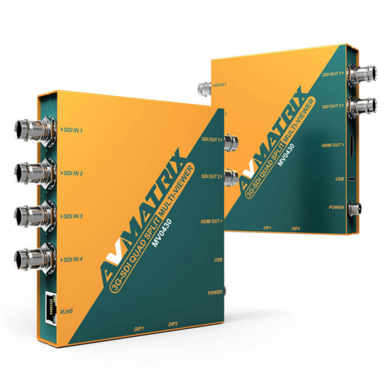 AVMATRIX MV0430 4 Channel SDI Multiviewer-CONVERSORES -Apodax