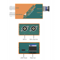 AVMATRIX FE1121-12G 12G-SDI Extensor de fibra óptica