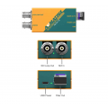 AVMATRIX FE1121 Extensor de fibra óptica 3G-SDI