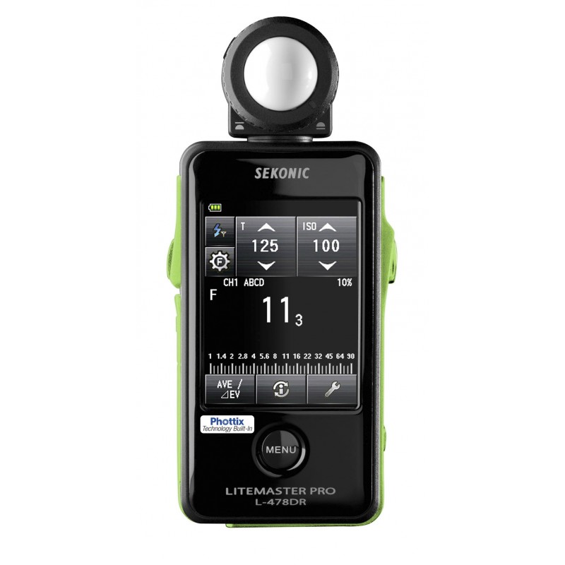 SEKONIC L-478DR-PX LITEMASTER PRO RADIO PHOTTIX-ESPECTROMETRO-Apodax