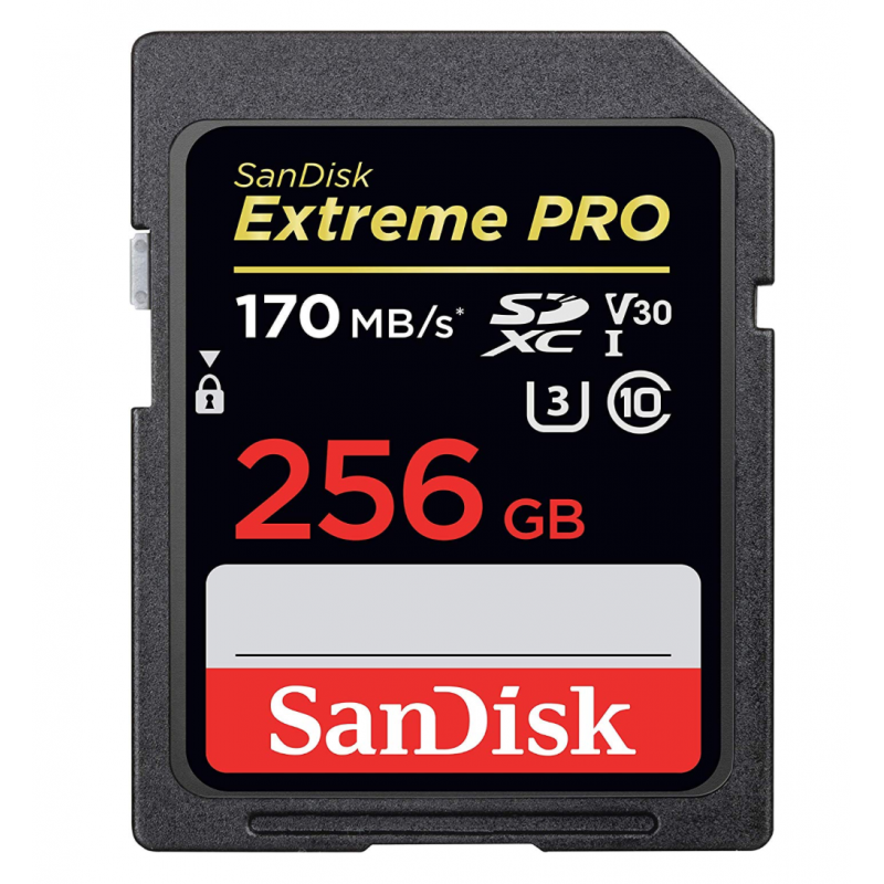 SanDisk Extreme PRO SDXC 256 GB hasta 170 MB/s-SDHC/SDXC-Apodax