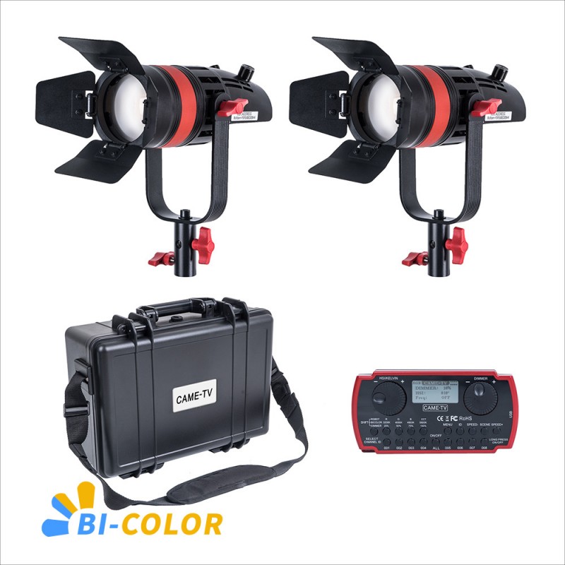 Came-TV Q-55S-2KIT-FRESNEL LED-Apodax