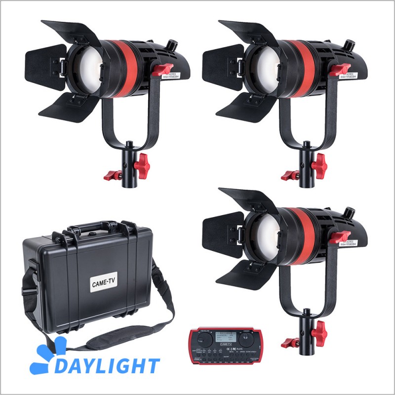 Came-TV Q-55WMKII-3KIT-FRESNEL LED-Apodax