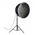 NANLITE SOFTBOX PARABÓLICO 90 CM PARA FORZA + NIDO DE ABEJA EC-PR90