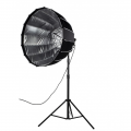 NANLITE SOFTBOX PARABÓLICO 90 CM PARA FORZA + NIDO DE ABEJA EC-PR90
