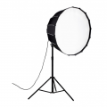 NANLITE SOFTBOX PARABÓLICO 120 CM PARA FORZA + NIDO DE ABEJA EC-PR120