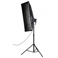 NANLITE SOFTBOX RECTA 45 X 110 CM + NIDO DE ABEJA EC-110X45
