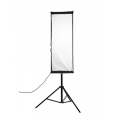 NANLITE SOFTBOX RECTA 45 X 110 CM + NIDO DE ABEJA EC-110X45