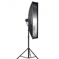 NANLITE SOFTBOX STRIP 30 X 140 CM + NIDO DE ABEJA EC-140X30