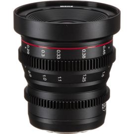 Lente de cine de enfoque manual Meike 25 mm T2.2 (montura MFT)