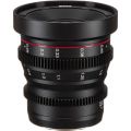 Lente de cine de enfoque manual Meike 25 mm T2.2 (montura MFT)