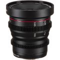 Lente de cine de enfoque manual Meike 25 mm T2.2 (montura MFT)