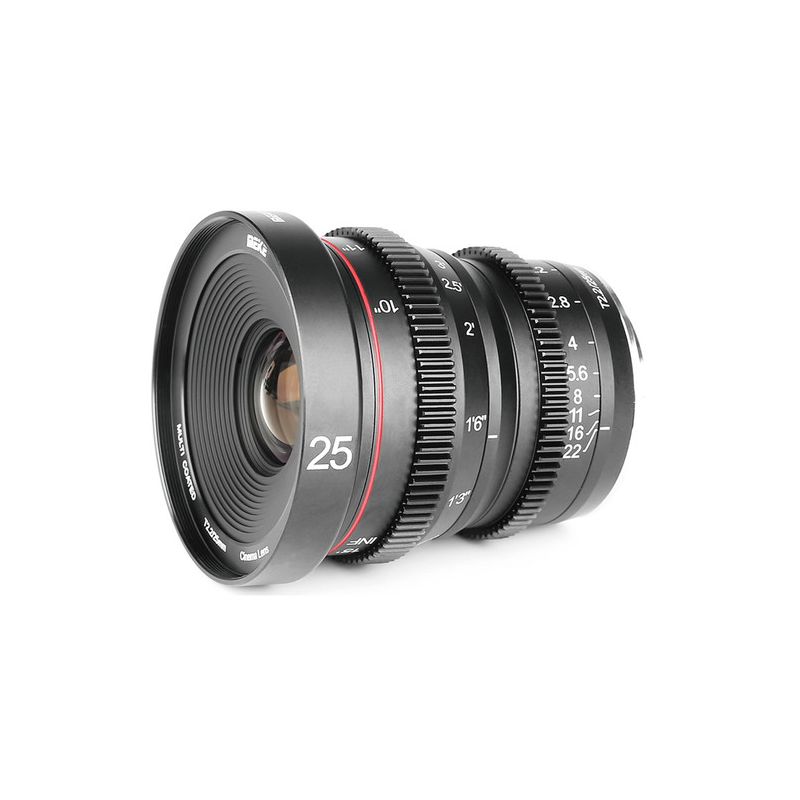 Meike 25 mm T2.2 (montura E)-&Oacute;PTICAS FIJAS CINE-Apodax
