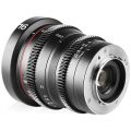 Lente de cine gran angular Meike 16 mm T2.2 de enfoque manual (montura MFT)