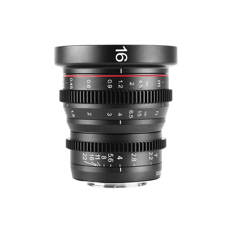 Meike MK-16MM T2.2 M43 (MFT)-&Oacute;PTICAS FIJAS CINE-Apodax
