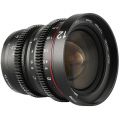 Lente de cine gran angular Meike de 12 mm T2.2 con enfoque manual (montura MFT)