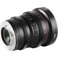 Lente de cine de enfoque manual Meike 85 mm T2.2 (montura MFT)