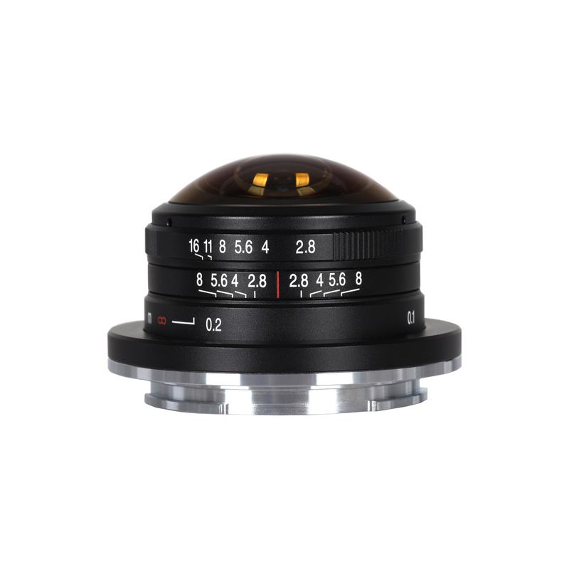 Laowa 4mm F2.8 Fisheye circulaire Canon EF-M-&Oacute;PTICAS FIJAS CINE-Apodax