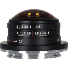 Laowa 4mm F2.8 Fisheye circulaire Canon EF-M