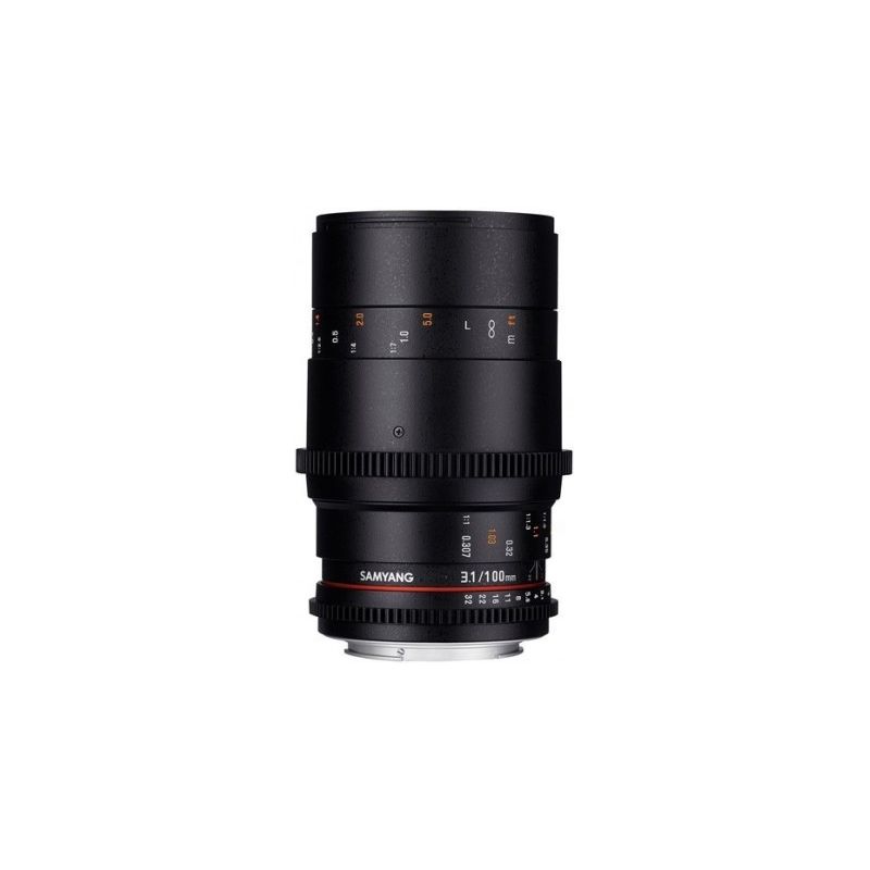 Samyang 100mm T3.1 ED UMC VDSLR Fuji X-&Oacute;PTICAS FIJAS FOTO-Apodax