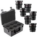 Meike Pack 6 Lentes de Cine MFT + Estuche Rígido