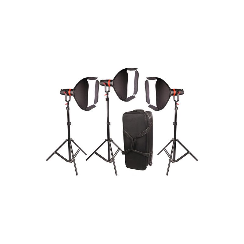 Came-TV Q-55S-3PACK-FRESNEL LED-Apodax