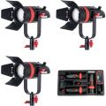 CAME-TV Boltzen Q-55S 55W Bi-Color LED Fresnel 3-Light Kit