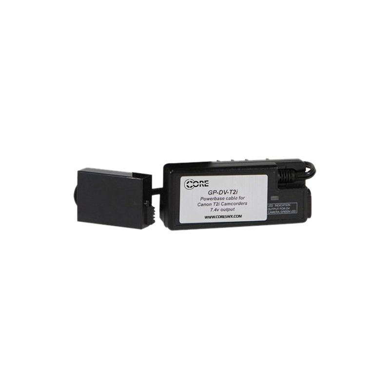 CoreSWX Canon T2i PowerBase Cable - 12"-CORE SWX-Apodax