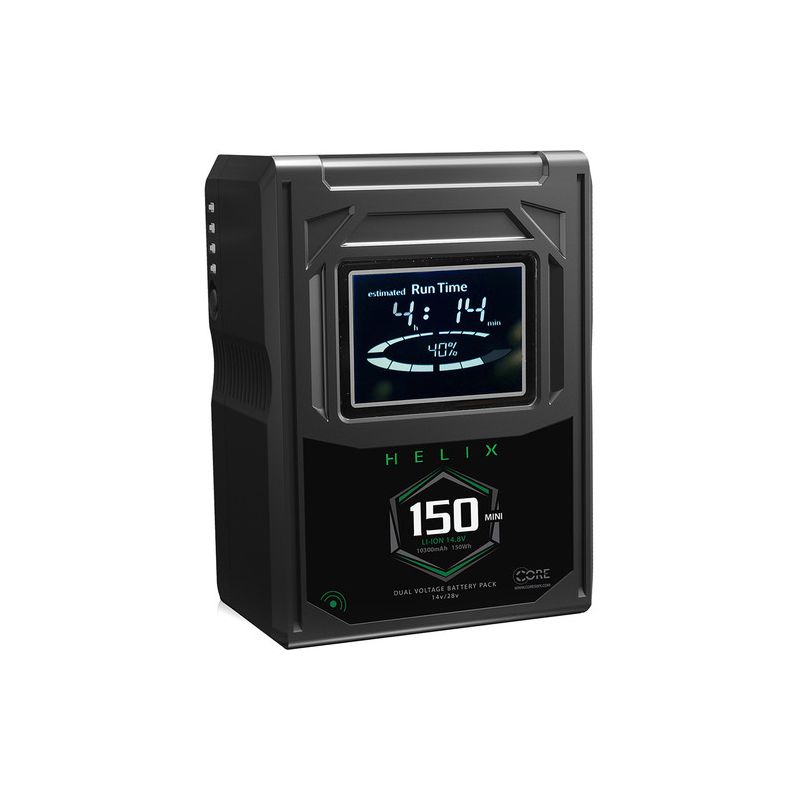 Core SWX Helix 150 Mini 147Wh Dual-Voltage Battery (V-Mount)-CORE SWX-Apodax