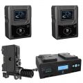 Core SWX 2 x Helix 9 Gold Mount Battery & Charger Kit