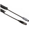 Core SWX ARRI 2-Pin LEMO to TVLogic Mini-XLR Coiled Cable (18–48")