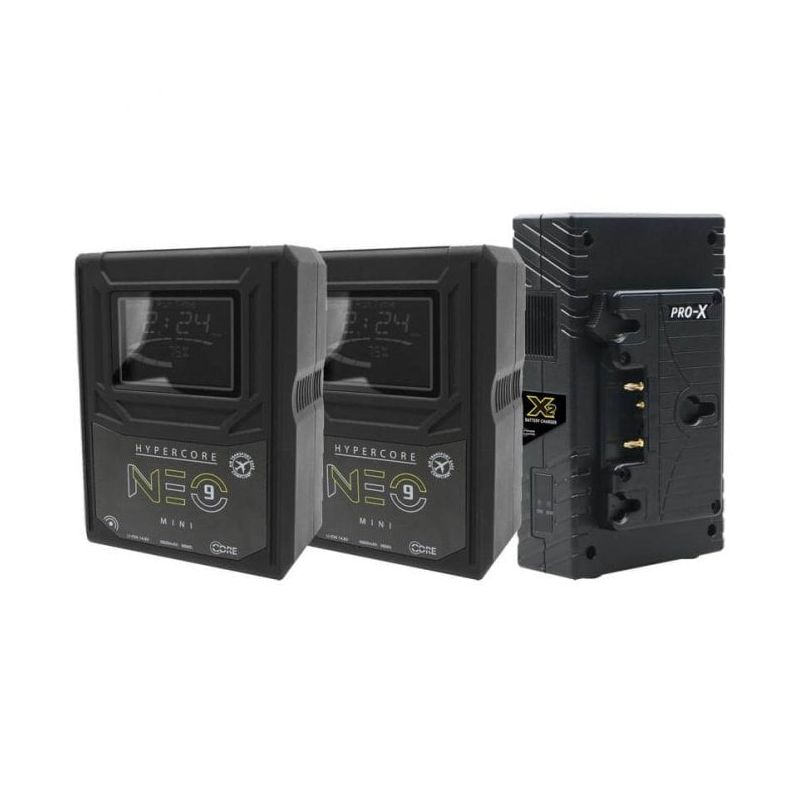 Core SWX 2 x NEO 9AG Gold Mount Battery & Charger Kit-CORE SWX-Apodax
