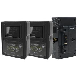 Core SWX 2 x NEO 9AG Gold Mount Battery & Charger Kit