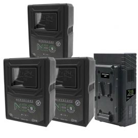 Core SWX 3 x NEO 9S V Mount Battery & Charger Kit