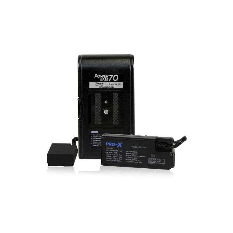 CoreSWX PowerBase 70 for Panasonic DV, HPX and HVX Camcorders, 24"-CORE SWX-Apodax