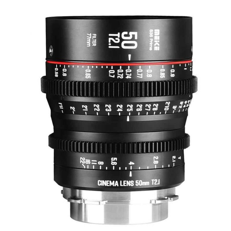 Meike S35 50 mm T2.1 (montura PL)-&Oacute;PTICAS FIJAS CINE-Apodax