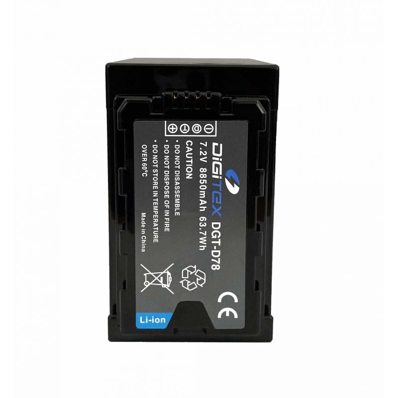 Digitex DGT-D78 bater&iacute;a DV Panasonic compatible-DV Compatibles - Digitex-Apodax