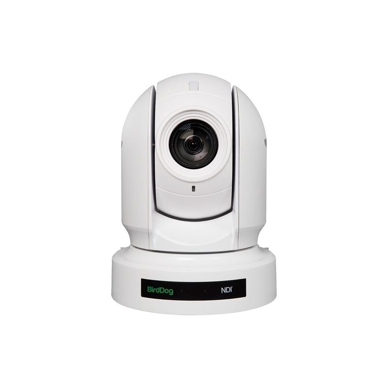 BirdDog P400 White. 4K 10-Bit Full NDI with Sony Sensor-C&Aacute;MARAS PTZ-Apodax
