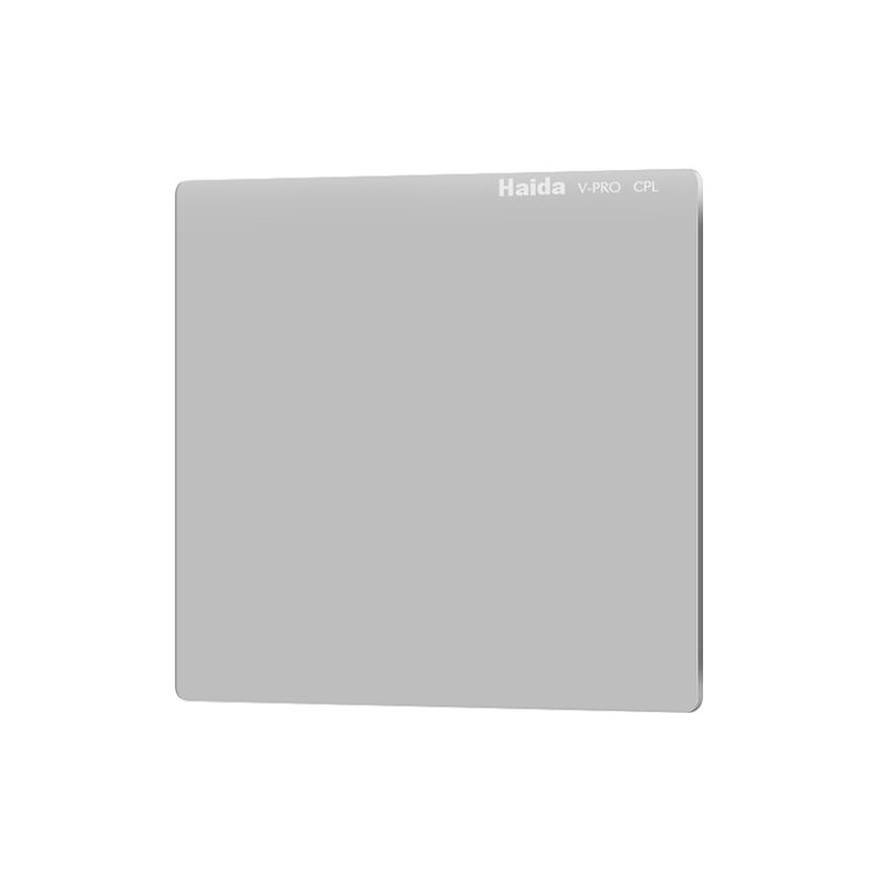 Haida 6.6 x 6.6" V-Pro Series C-POL Polarizing Filter (Optical Glass, 4mm Thick)-FILTROS PARA &Oacute;PTICAS-Apodax